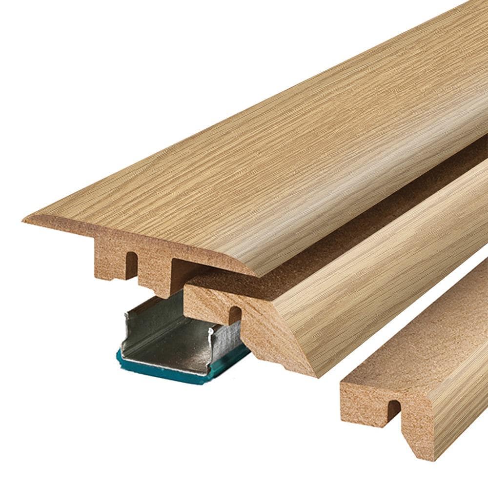 Wheat Patel 0.75 in. T x 2.37 in. W x 78.7 in. L Textured Wood Look Laminate Moulding/Trim 4 in 1 Molding price history on PriceWatchPro