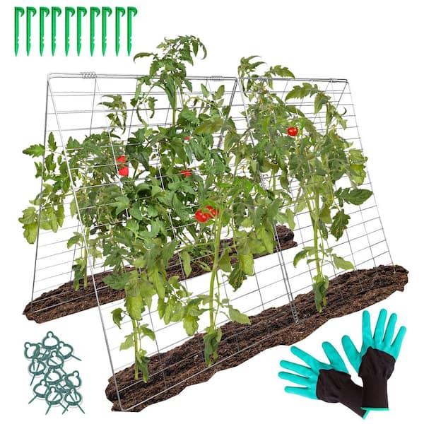 FAWEY TRED INC 35 in. x 55 in. Garden Trellis for Climbing Plants Outdoor A Frame Trellis for Climbing Vegetables