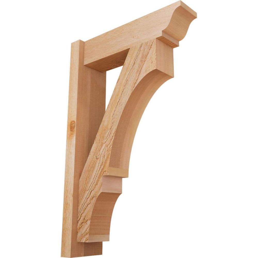 6 in. x 32 in. x 20 in. Western Red Cedar Balboa Traditional Rough Sawn Outlooker price history on PriceWatchPro