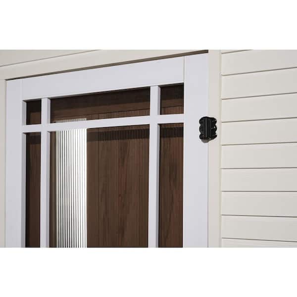 2-3/4 in. Black Self-Closing Hinge Set (1-Pair) 2-3/4 in. Black Self-Closing Hinge Set (1-Pair)