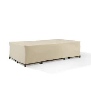 Outdoor Tan Furniture Cover For Large Patio Set