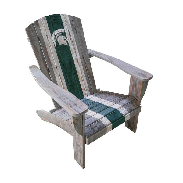 IMPERIAL Michigan State U Wood Adirondack Chair