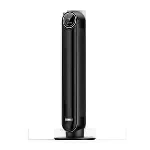 Tower Fan for Bedroom, Smart Oscillating Floor Fans, Standing Bladeless Fan with Remote and Wi-Fi Voice Control