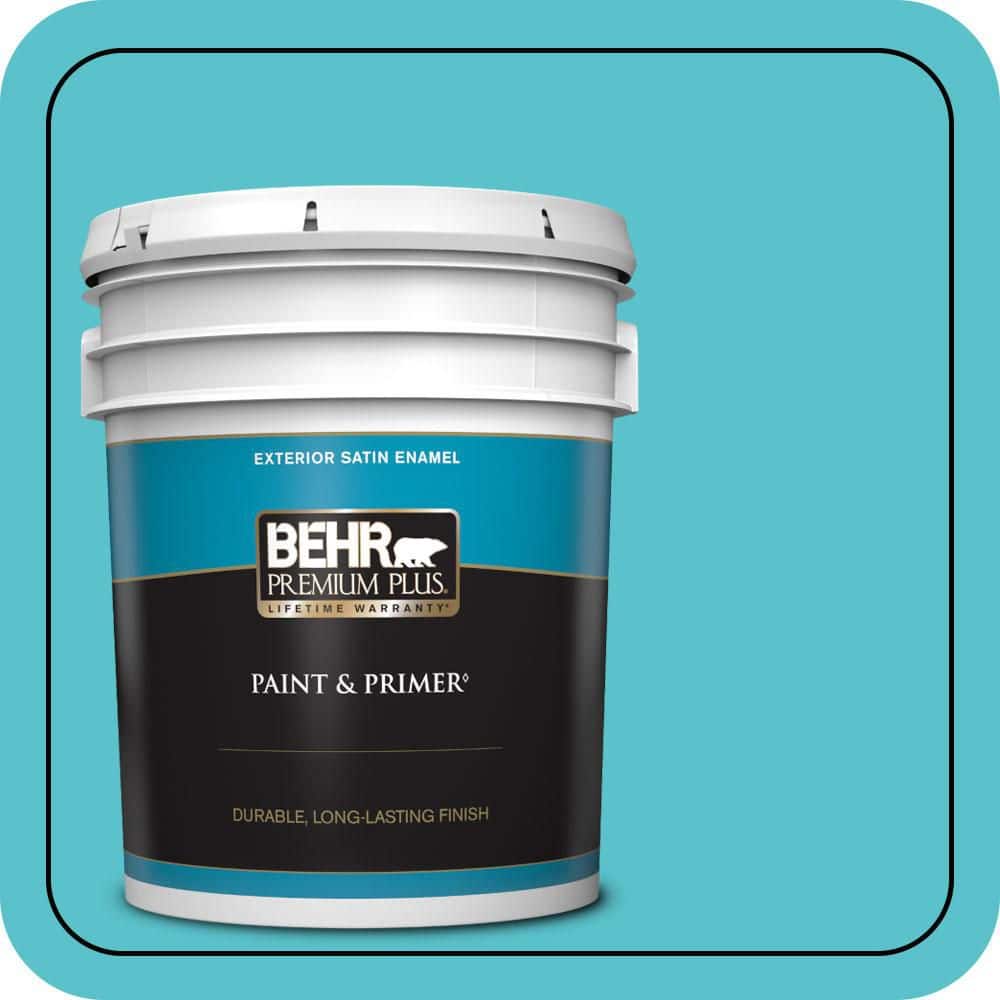 5 gal. #510B-5 Jamaican Sea Satin Enamel Exterior Paint & Primer price history on PriceWatchPro