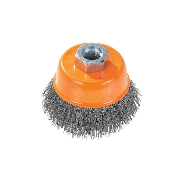 3 in. Crimped Wire Cup Brush