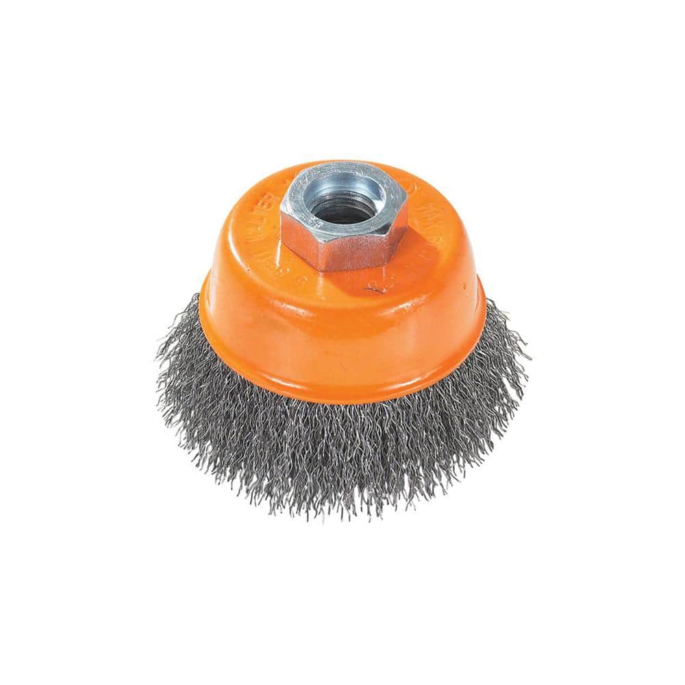 5 in. Cup Brush Crimped Wires 5/8 in. -11 in. Arbor price history on PriceWatchPro