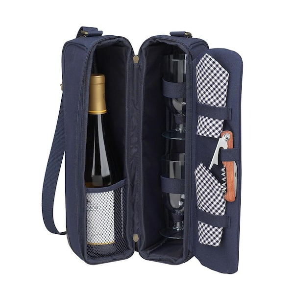 Creative Home Neoprene Single Wine Carrier Bag, Blue