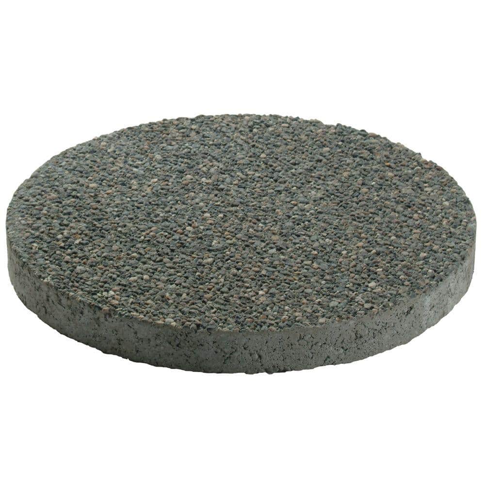 Round Exposed Aggregate Concrete Stone, Round Exposed Aggregate Stepping Stones