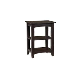 Shaker Cottage Chocolate Storage End Table