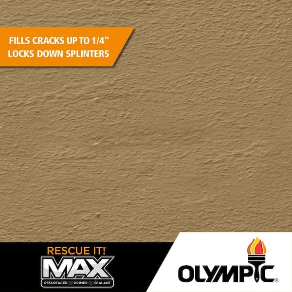 Olympic Rescue It 5 gal. SC-1009 Beige Gray Solid Exterior Deck Resurfacer and Primer with Sealer