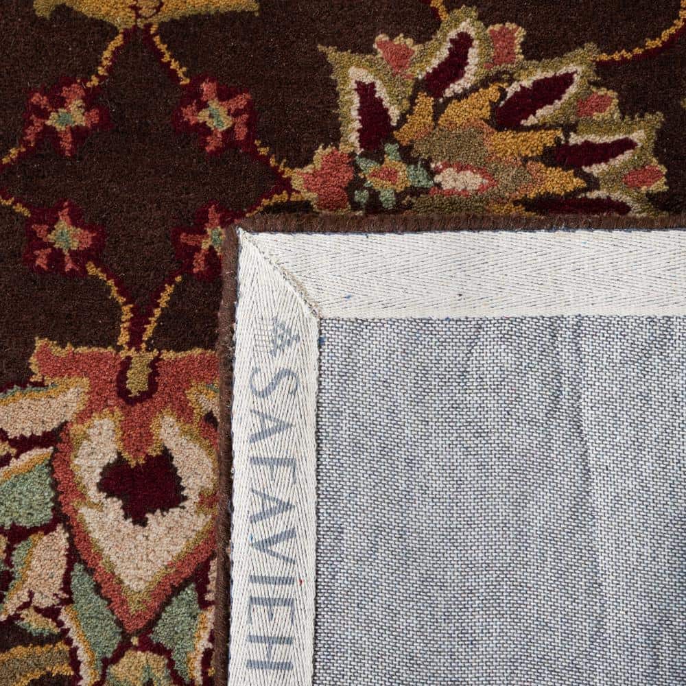 Elegant Heritage Blue Wool 27'' Tufted Runner Rug