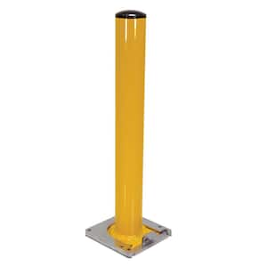 42 in. X 4.5 in. Surface Mounted Steel Pipe Safety Bollard