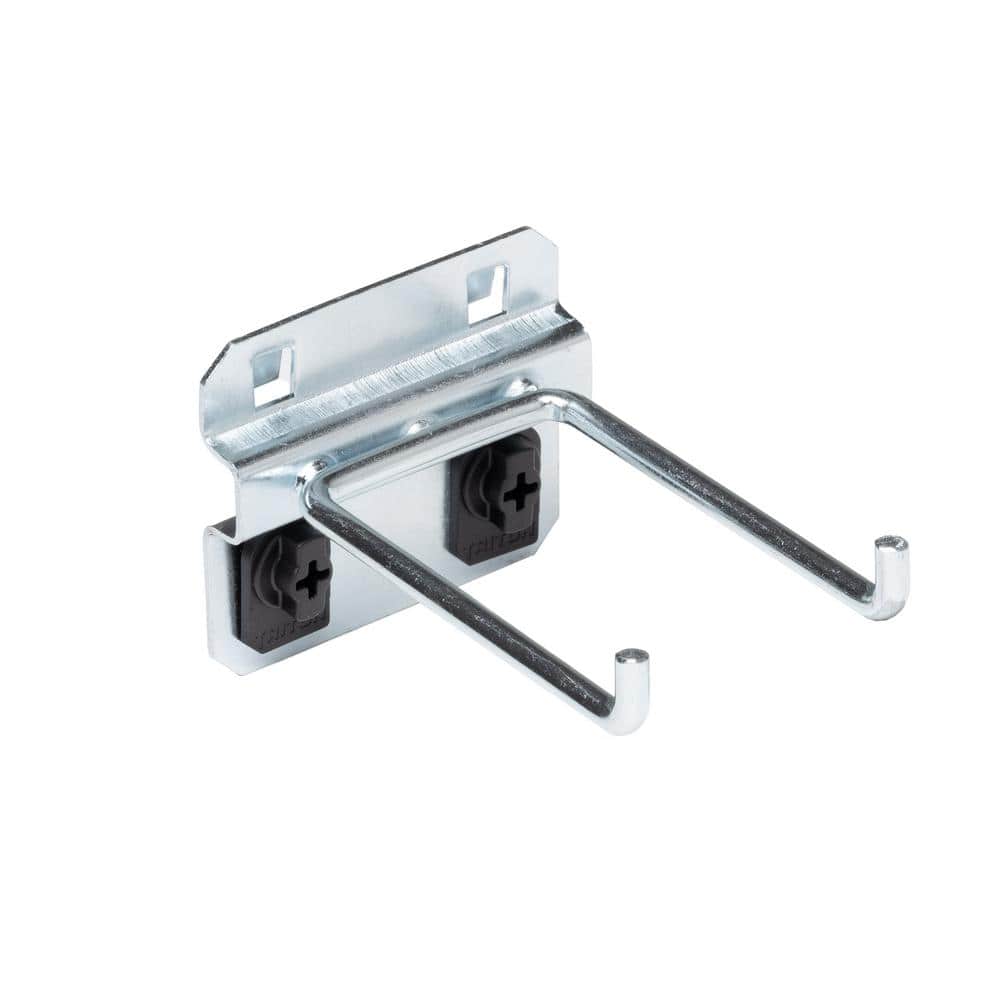 3 in. Double Rod 90 Degree Bend 3/16 in. Dia Zinc Plated Steel Pegboard Hook (5-Pack) price history on PriceWatchPro