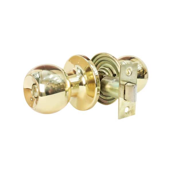 Premier Lock Solid Brass Privacy Bed/Bath Door Knob