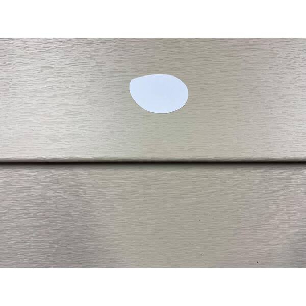 Stepsaver Products 2 5in X 7in 8 1 5in X 1 5in 48 5in X 5in 4 5in X 5 5in Self Adhesive Vinyl Siding And Fence Patch Combo Kit 8795 The Home Depot