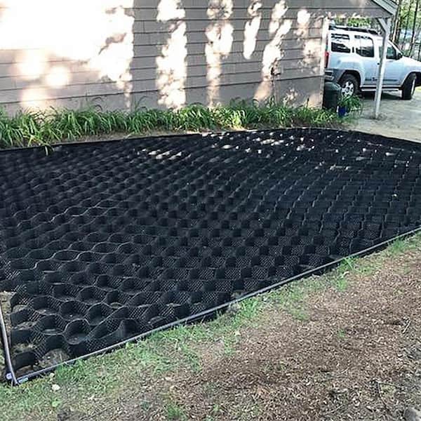 SVOPES Geo Cell Ground Grid 9 ft. x 17 ft. 4 in. Thick HDPE Gravel Stabilization Plastic Grid, 1885 lbs. Paver