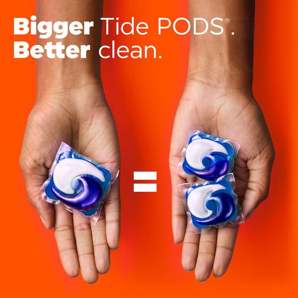 Febreze Odor Eliminator Sport Active Fresh Scent Laundry Detergent Pods, 18-Count