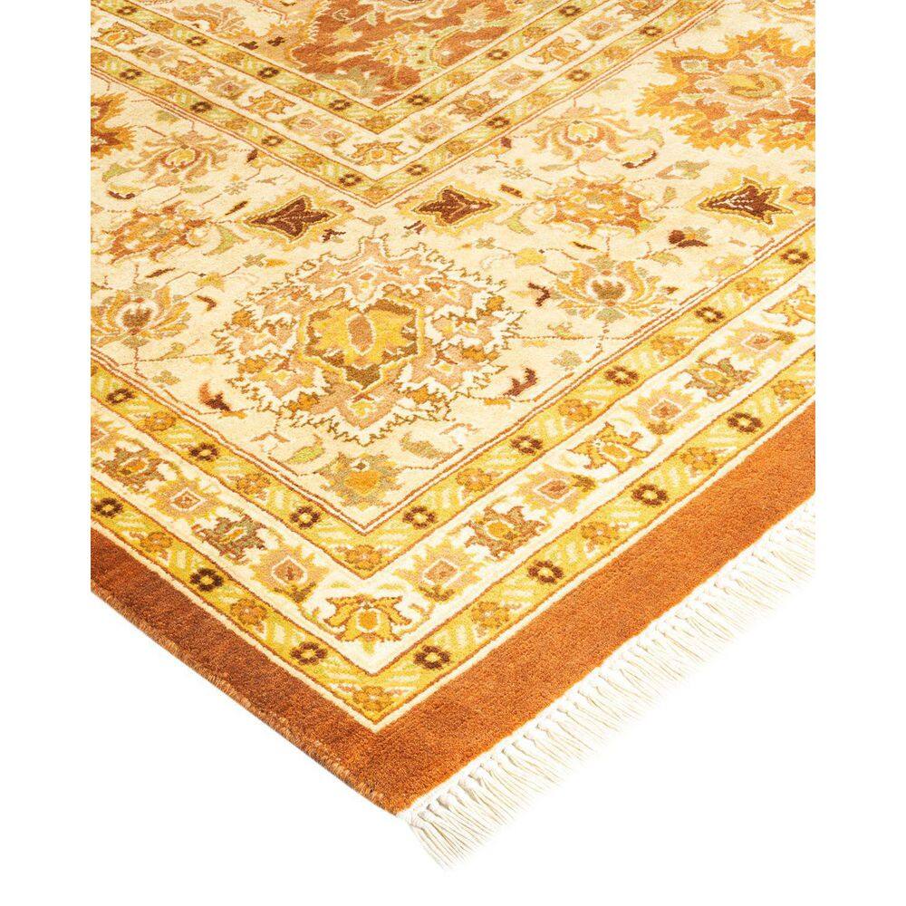 Timeless Elegance Hand-Knotted Wool Area Rug 8' x 10'
