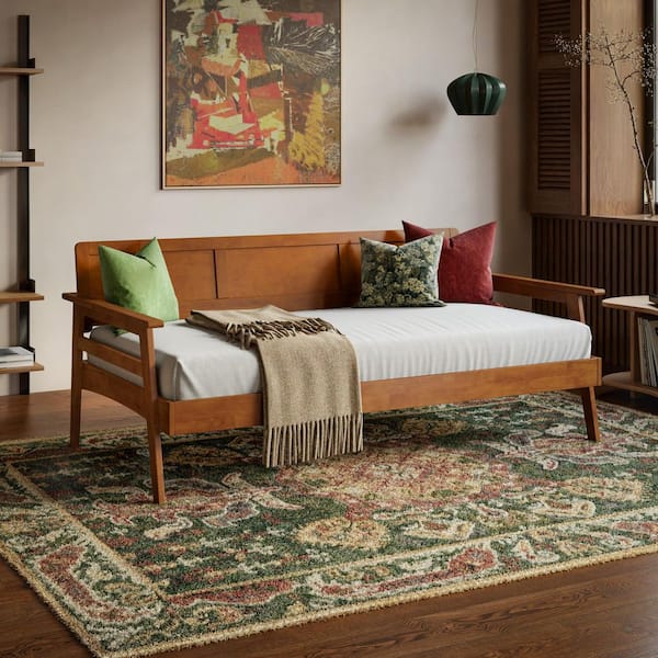 Mesa Teak Brown Twin Daybed
