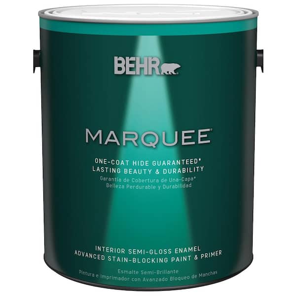 BEHR MARQUEE 1 gal. Deep Base Semi-Gloss Enamel Interior Paint and Primer in One