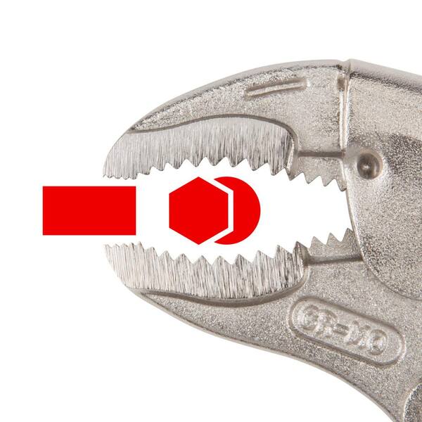 TEKTON 7 in. Curved Jaw Locking Pliers PLK10007 - The Home Depot