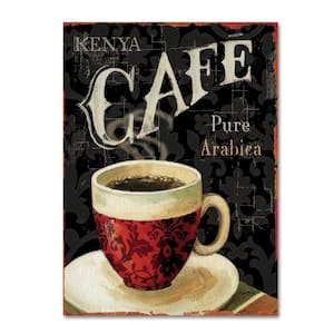 14 in. x 19 in. Today's Coffee I by Lisa Audit Floater Frame Drink Wall Art