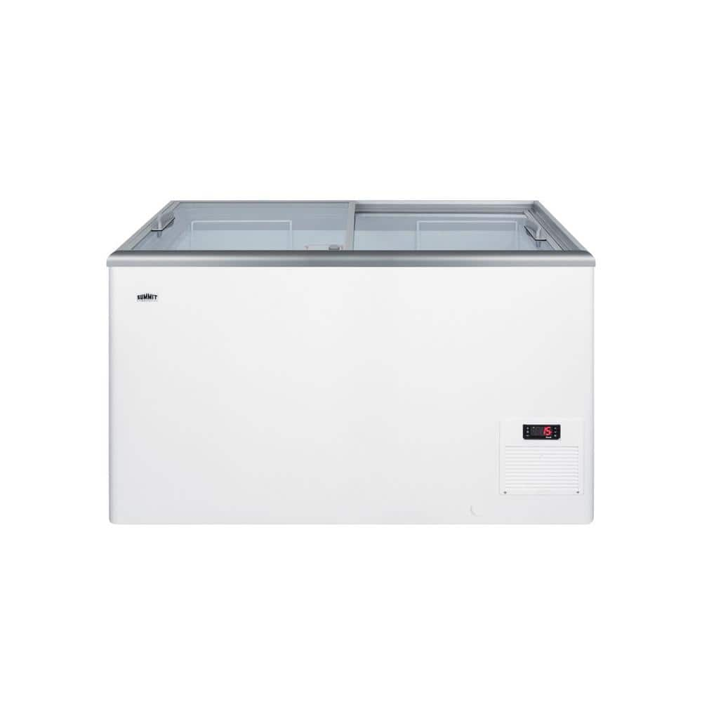 Summit Appliance 11.7 cu. ft. Manual Defrost Commercial Chest Freezer in  White NOVA35 - The Home Depot