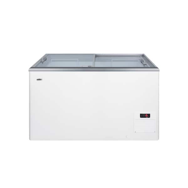 Summit Appliance 11.7 cu. ft. Manual Defrost Commercial Chest Freezer in White