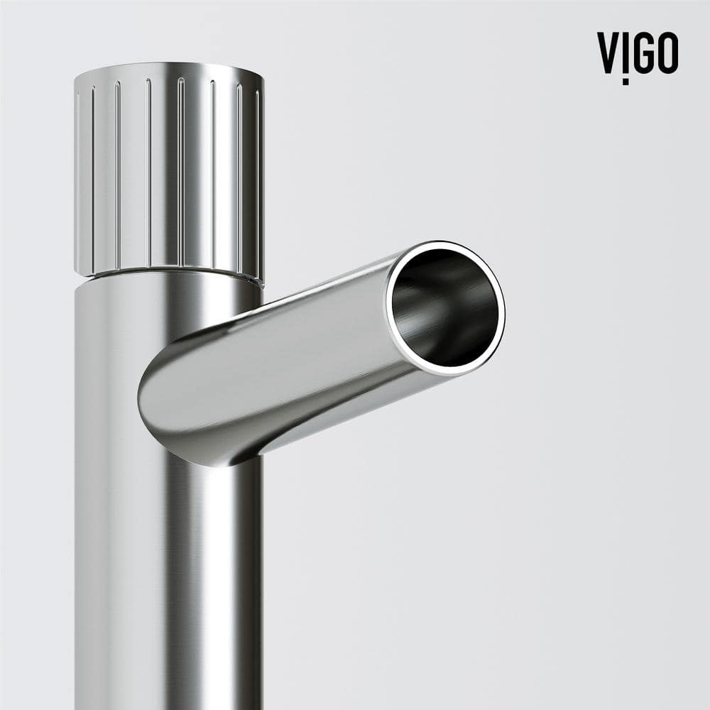 Ashford Brushed Nickel Single-Handle Vessel Bathroom Faucet