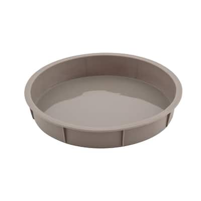 Silicone 10 in. Round Cake Baking Pan. BPA Free Heat Resistant Dishwasher Safe