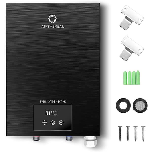 Airthereal Electric Tankless Water Heater, 8kW, 240 Volts - Endless  On-Demand Hot Water - Self Modulates to Save Energy - for Faucet and Sink