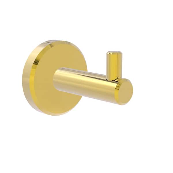Malibu Robe Hook in Polished Brass