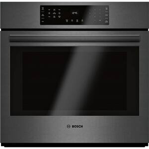 800 Series 30 in. Built-In Smart Single Electric Convection Wall Oven with Self-Cleaning in Black Stainless Steel