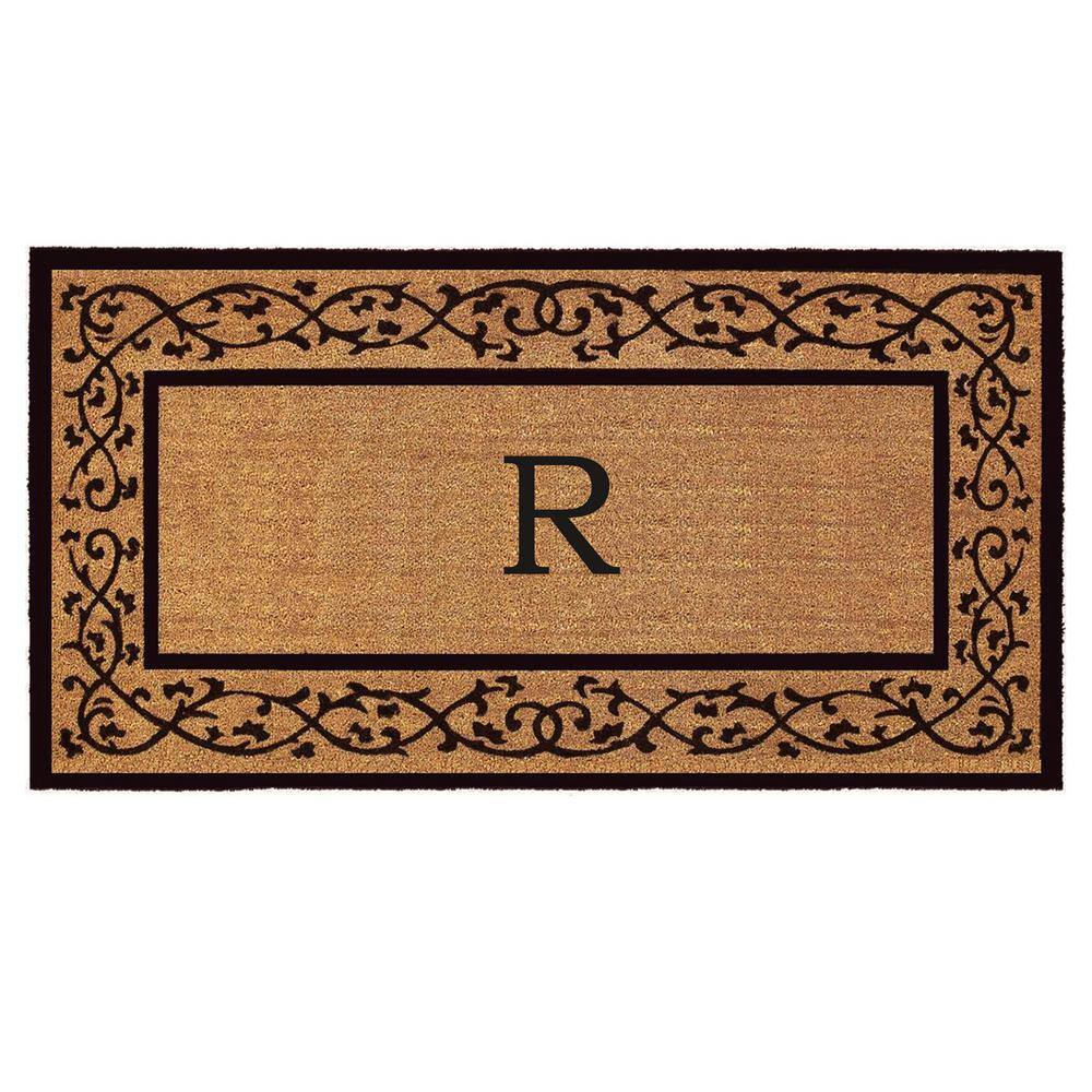 Abbington Monogram Doormat 3' x 6' (Letter R) price history on PriceWatchPro