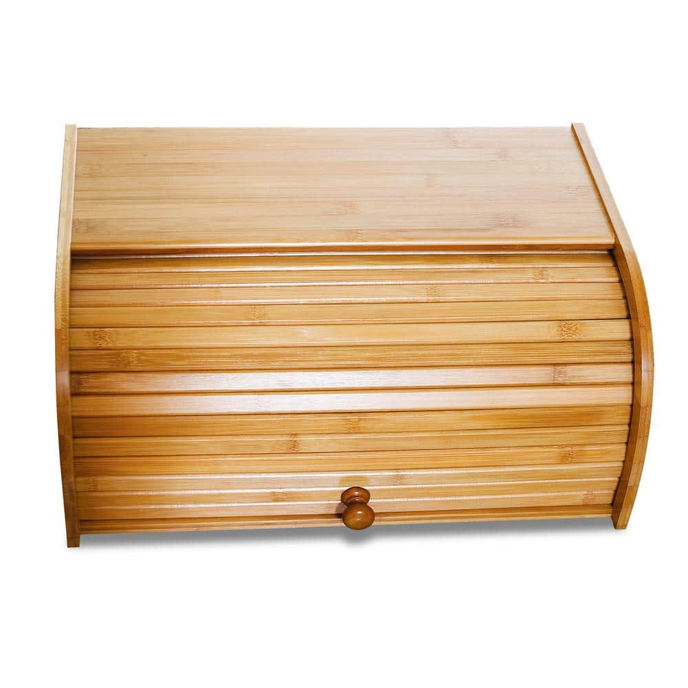 Lipper Bamboo Rolltop Bread Box