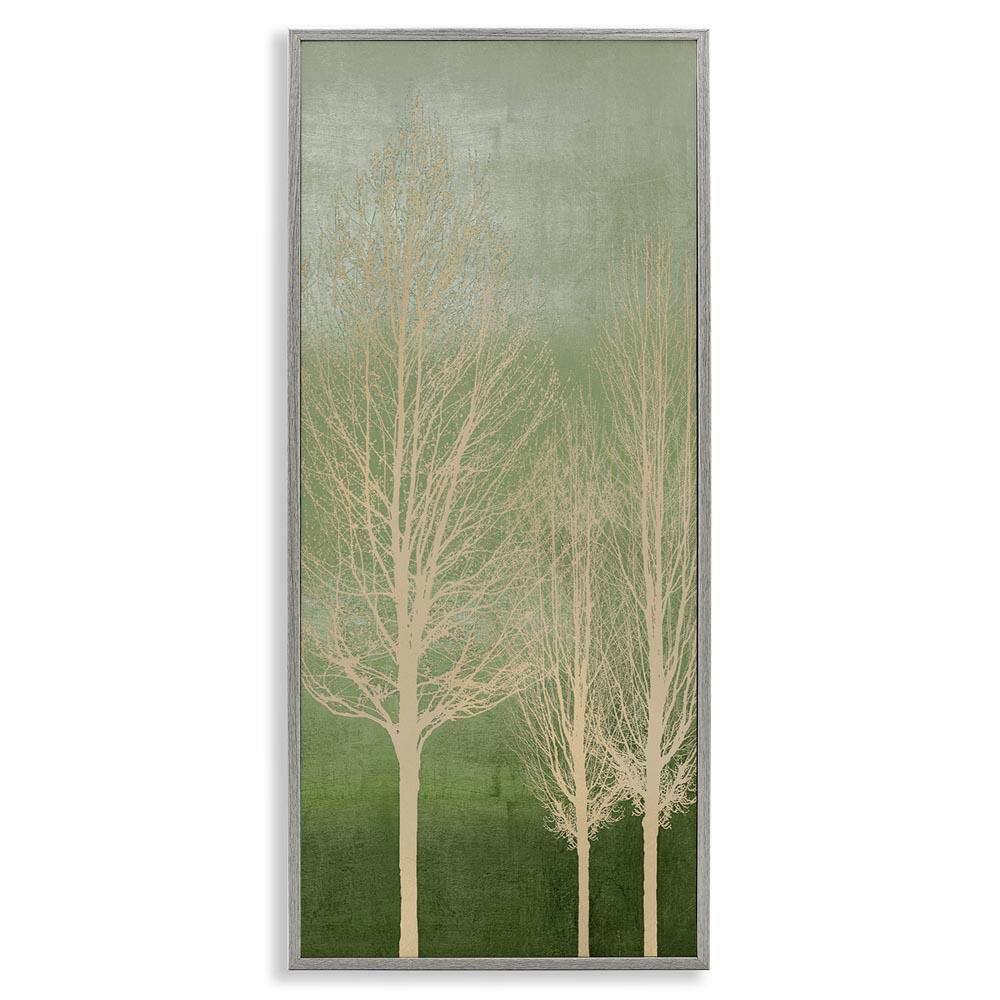 Tree Over Ombre by Kate Bennett Gray Framed Nature Giclee Art Print 30 in. x 13 in. price history on PriceWatchPro