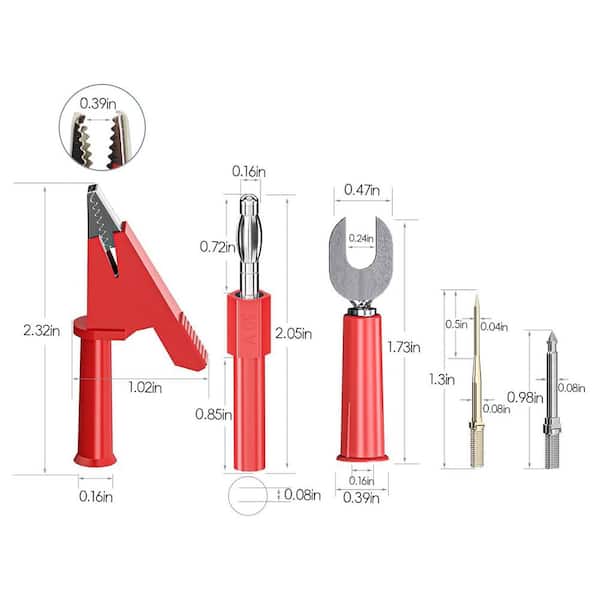 Lukyamzn 21-Piece Digital Electrical Testing Probes Set