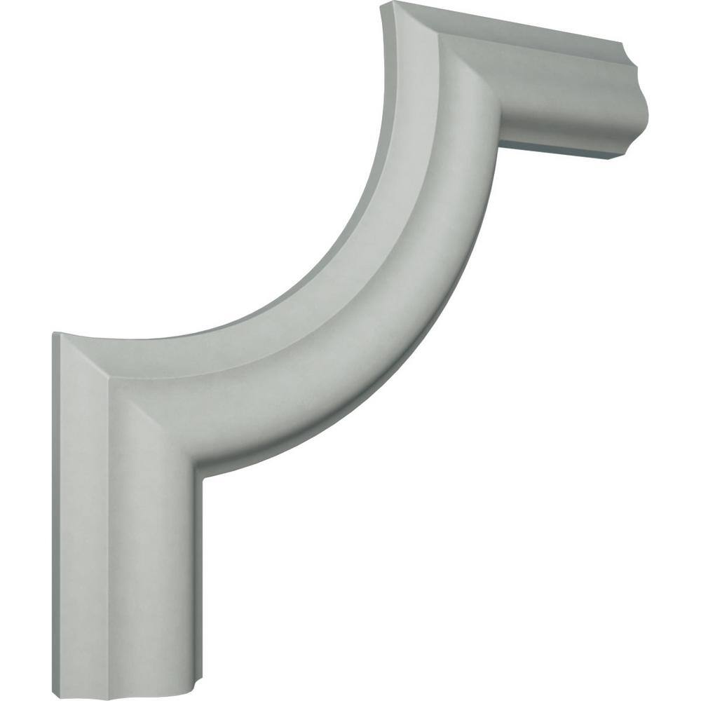 Aberdeen Primed Urethane Crown Moulding Corner 8 1/8" x 8 1/4"