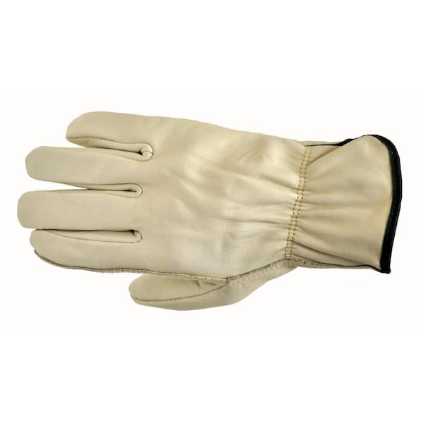Premium Cow Grain Enhanced Gloves with Aralene : Cut Resistant