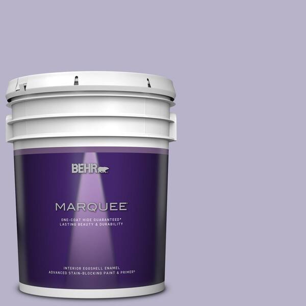 BEHR MARQUEE 5 gal. #S570-3 Bohemianism One-Coat Hide Eggshell Enamel Interior Paint & Primer