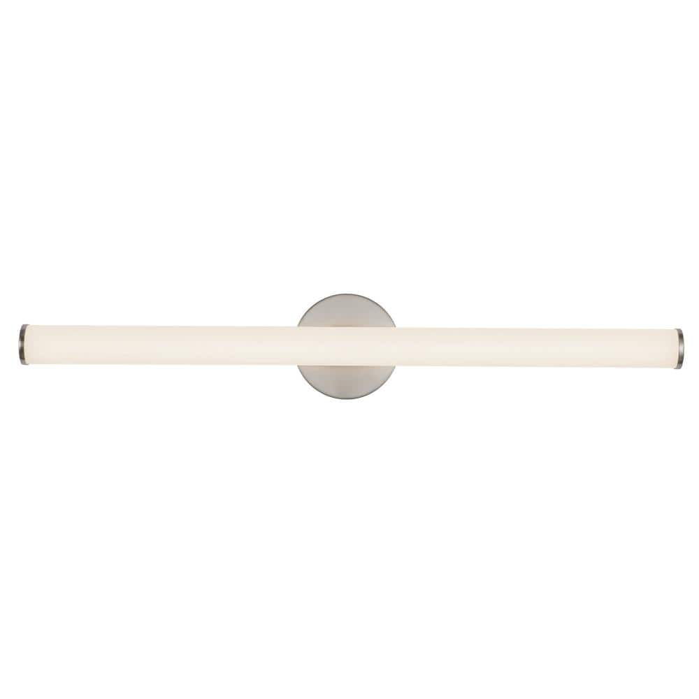 Tectra 30-in Brushed Nickel dimmable LED Wall/Vanity Light price history on PriceWatchPro
