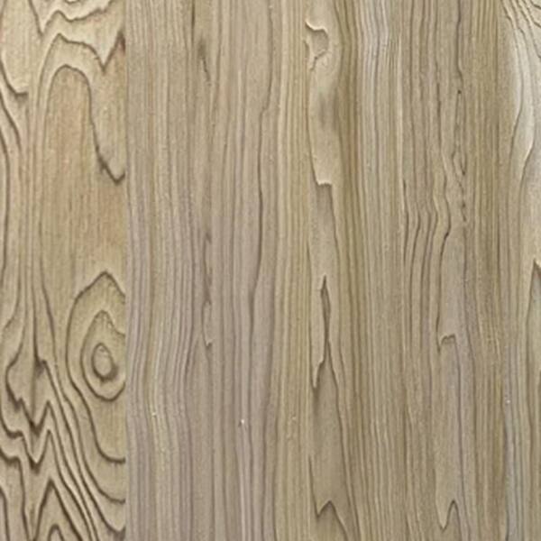 1/4 in. x 24 in. x 2 ft. Square Edge Natural Wood Wire Brushed Veneer MDF Boards (1-Pieces)