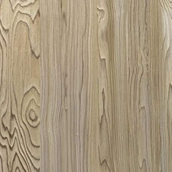 1/4 in. x 48 in. x 8 ft. Square Edge Natural Wood Wire Brushed Veneer MDF Boards (5-Pieces)