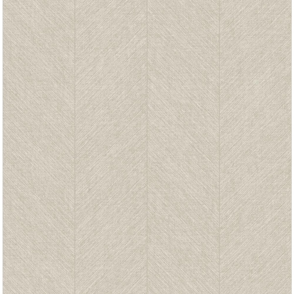 Kallam Beige Chevron Non-Pasted Wallpaper