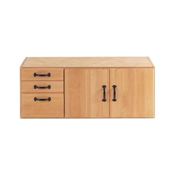 Sjobergs Wood Freestanding Garage Cabinet in Beech (41 in. W x 16 in. H x 18 in. D)