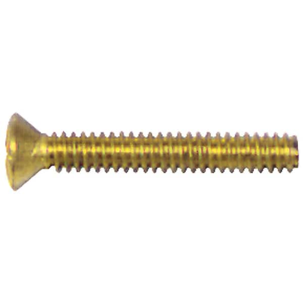 Hillman 1/4 in.-20 x 3/4 in. Phillips Oval-Head Machine Screws (2-Pack)