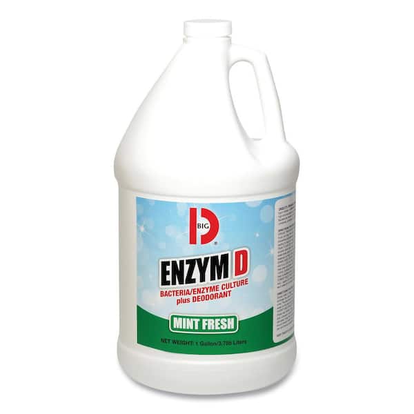 Enzym D Digester Deodorant, Mint, 1 gal, Bottle, 4/Carton Enzym D Digester Deodorant, Mint, 1 gal, Bottle, 4/Carton