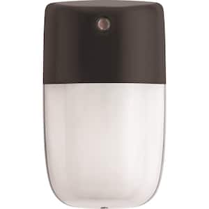 Contractor Select OVWP 70-Watt Equivalent 1200 Lumen Integrated LED Dusk to Dawn Wall Pack Light 4000K