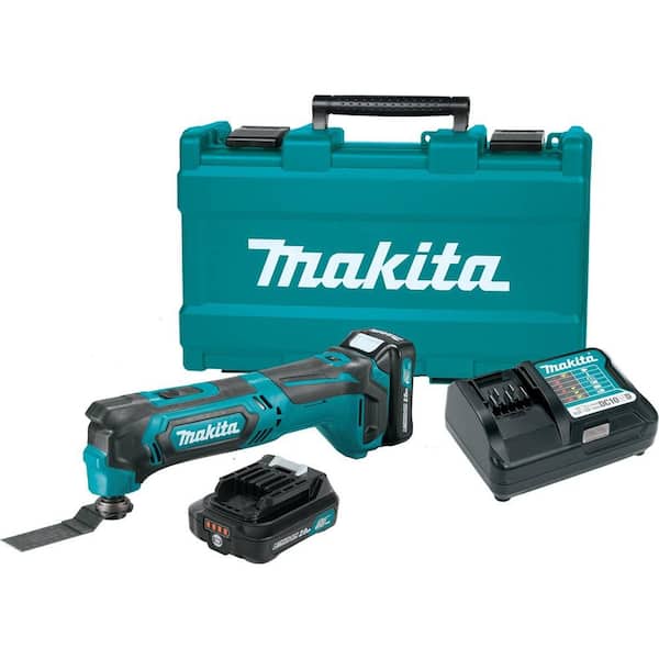 Makita 12V max CXT Lithium-Ion Cordless Multi-Tool Kit MT01R1 The Home  Depot