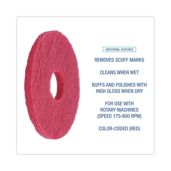 Lodge ACM10R41 Scrubbing pad, One, Red